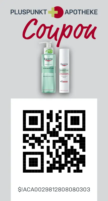 Pluspunkt Apotheke E-Coupon 3 € Eucerin Dermopure Coupon